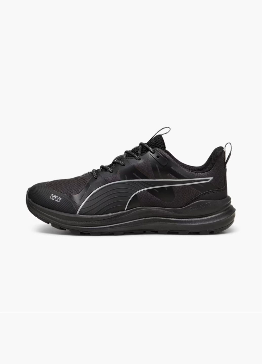 Чорні всесезонні кросівки унісекс reflect lite trail ptx running shoes black 310095-01 Puma