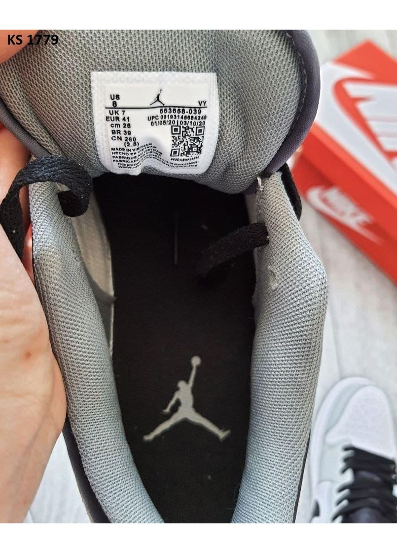 КРОССОВКИ ЖЕНСКИЕ NIKE AIR JORDAN 1 LOW НАЙК АИР ДЖОРДАН No Brand комбинированные демисезоны (367176011)