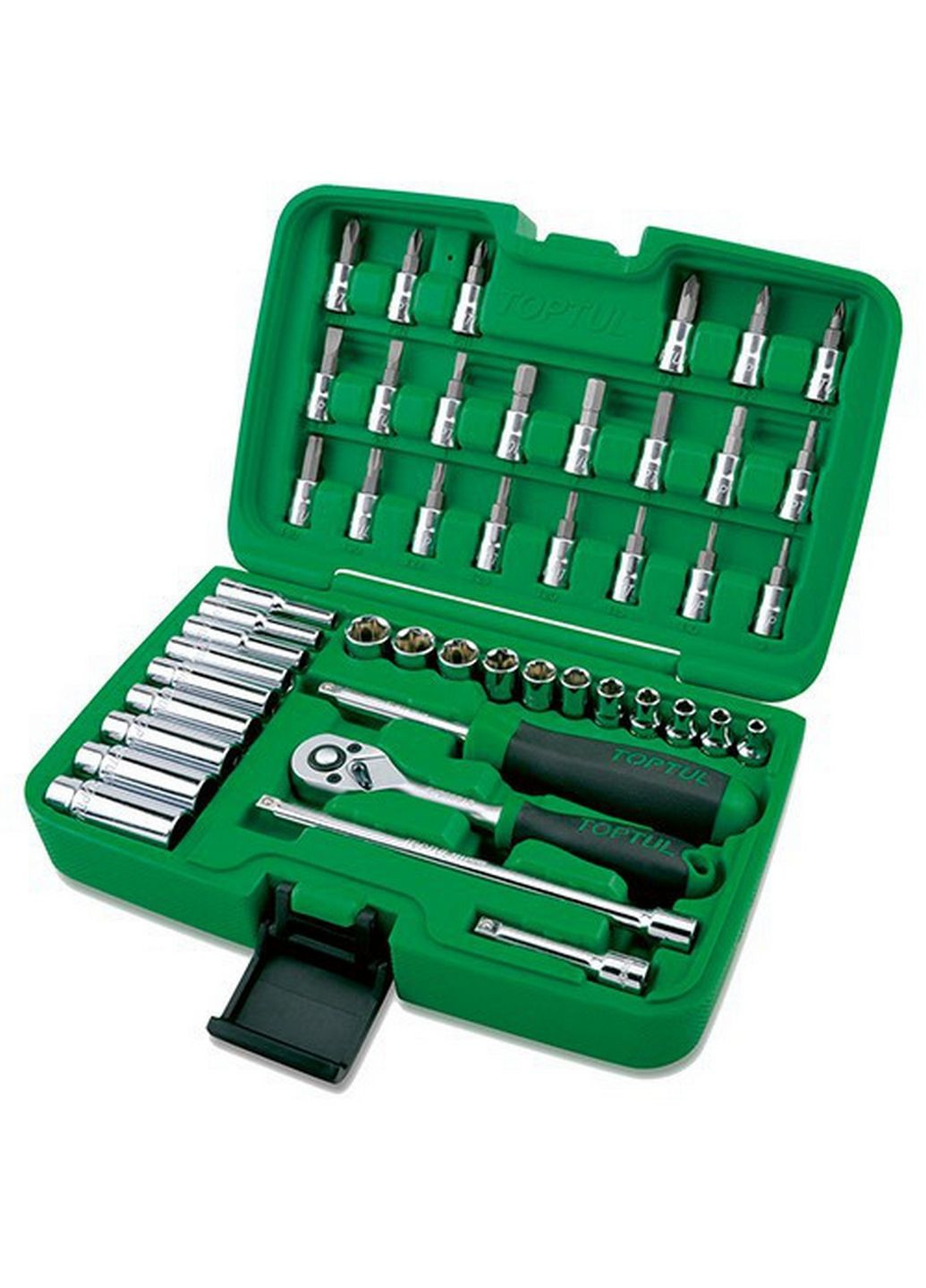 Профессиональный комплект инструмента 1/4" 46ед. TOPTUL (289368868)