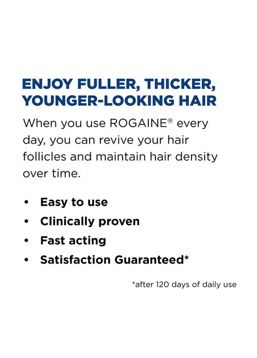 Пена миноксидила для роста волос и бороды Minoxidil 5% 3 флакона Rogaine (292734815)