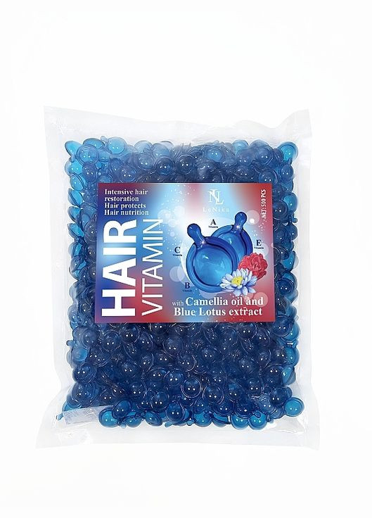 Витамины для волос с маслом Камелии и экстрактом Голубого Лотоса 40x1ml (1319871-3229631) LeNika (368882535)