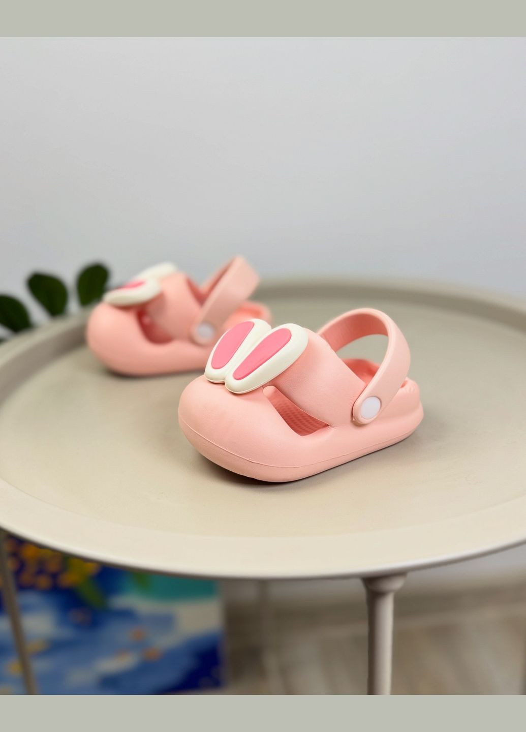 Детские крокси розовый 1531 No Brand (333698767)