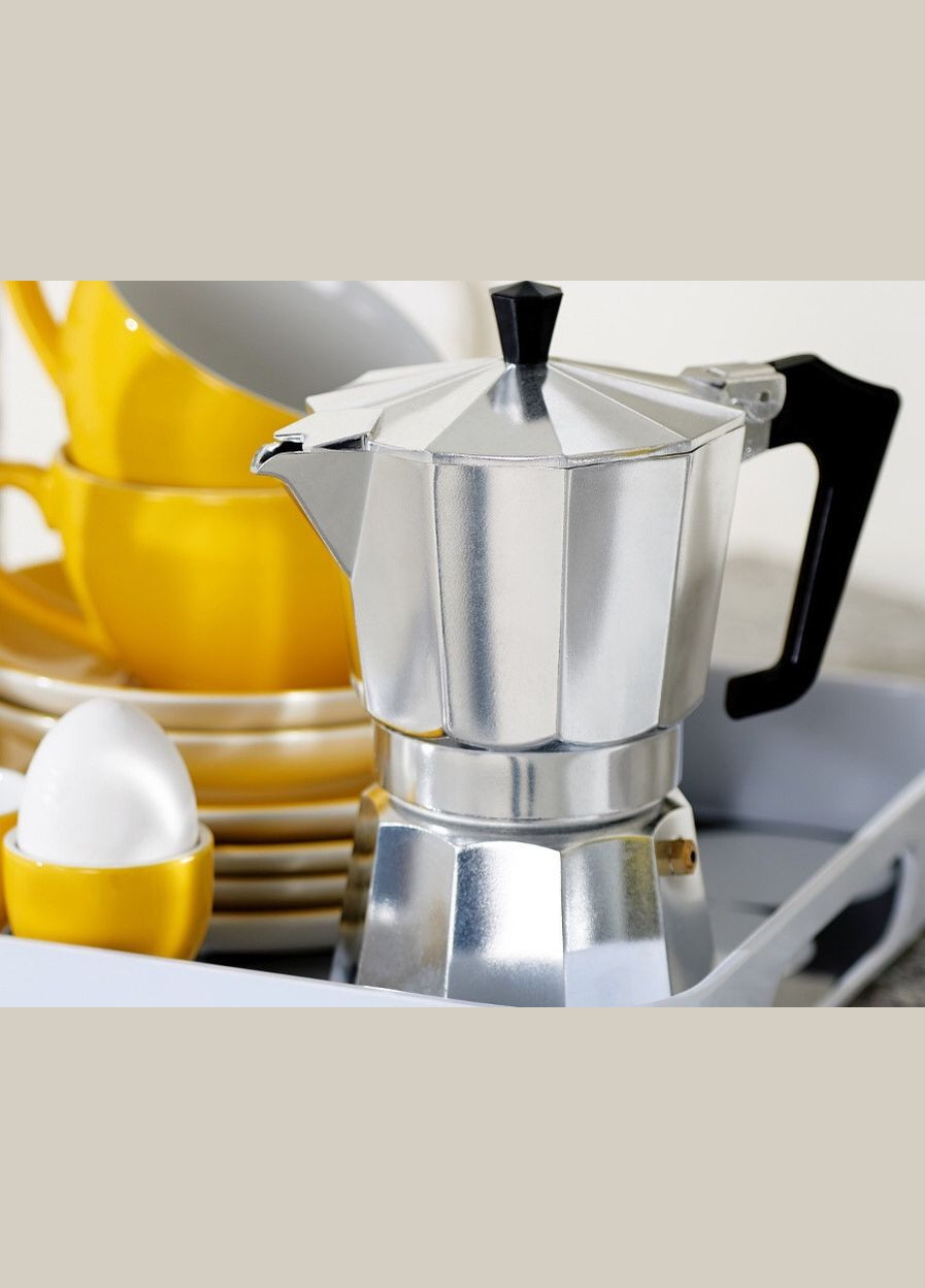 Гейзерная кофеварка BN-156 300 мл 6 чашек серая Benson (364765582)