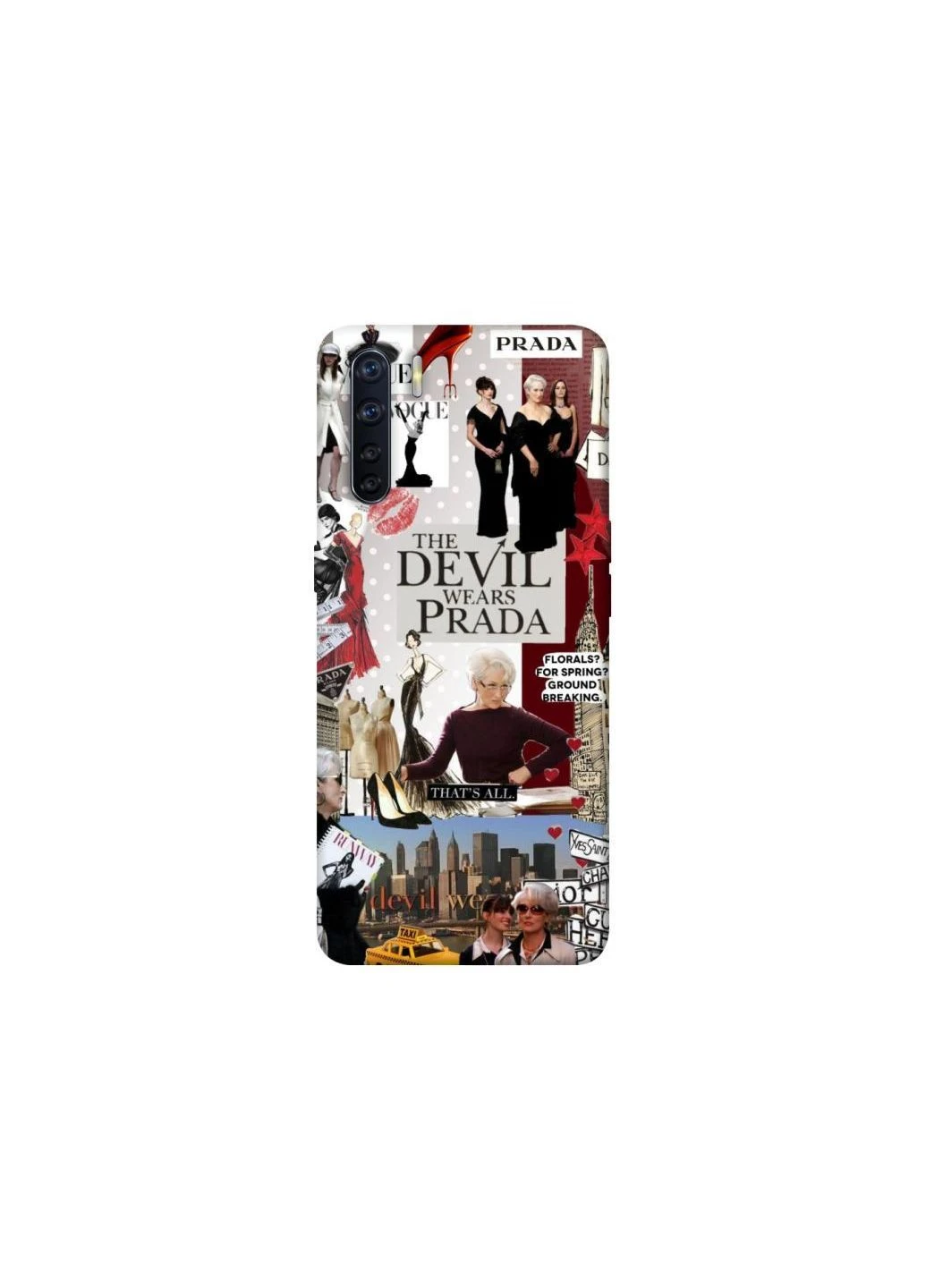 Чохол на Oppo A91 Fashion collage ver.15 Frontalka (393243771)