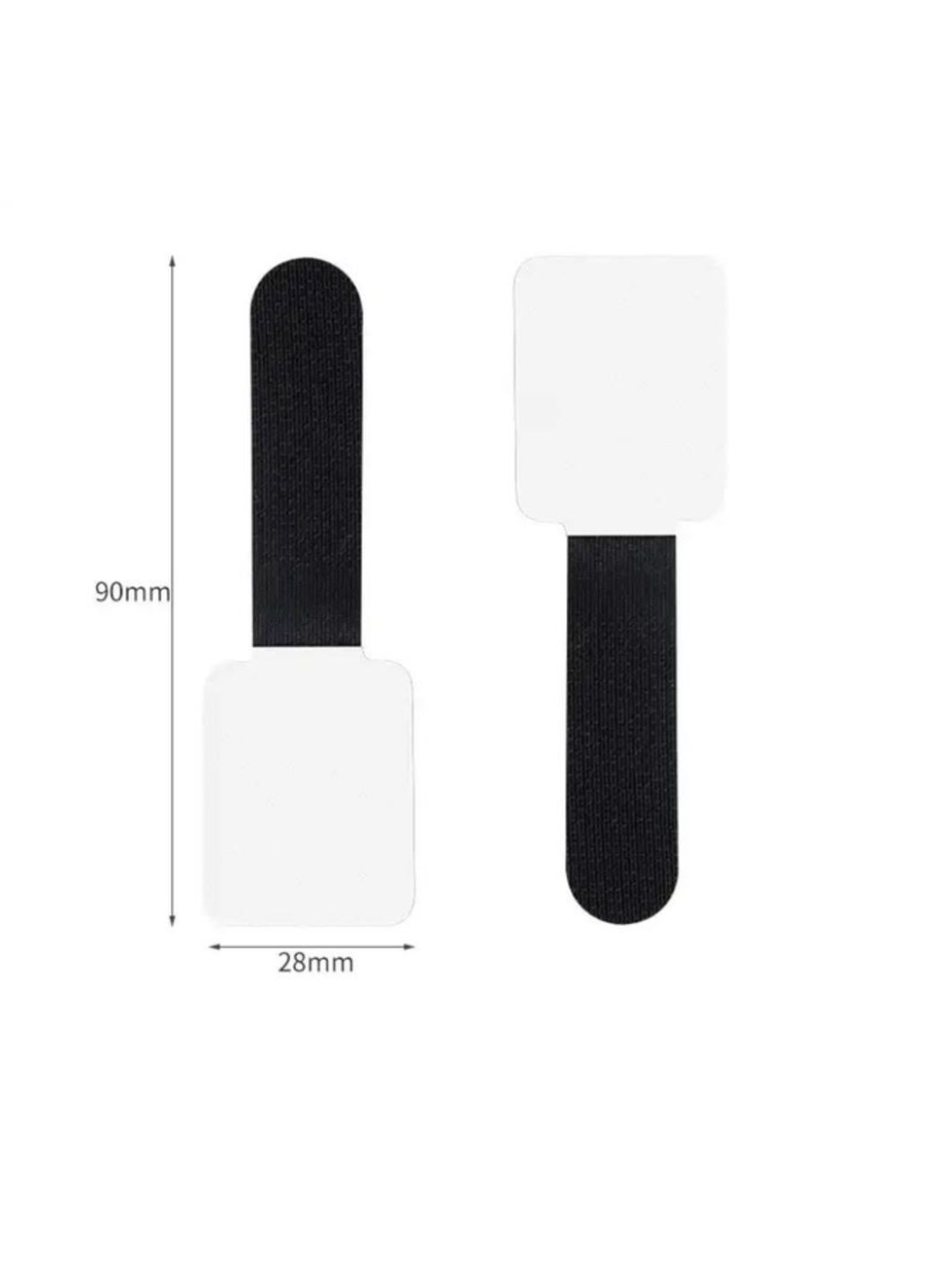 Органайзер-стяжка для кабеля липучка-хомут фиксатор многоразовые 20 шт Lencent (355889263)