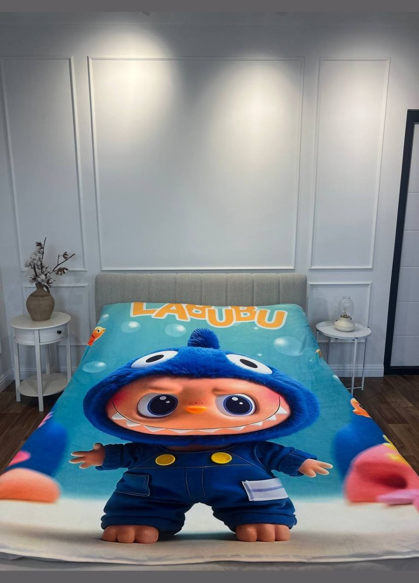 Плед 3D Лабубу №12 31274 135х160 см FlexDress (364491728)