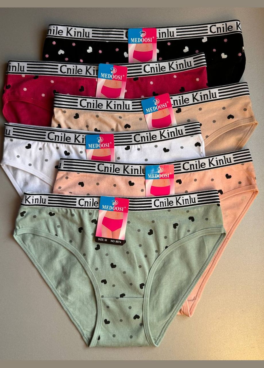 6 сш якісні труси із зручною спортивною резинкою Medoosi (319167171)
