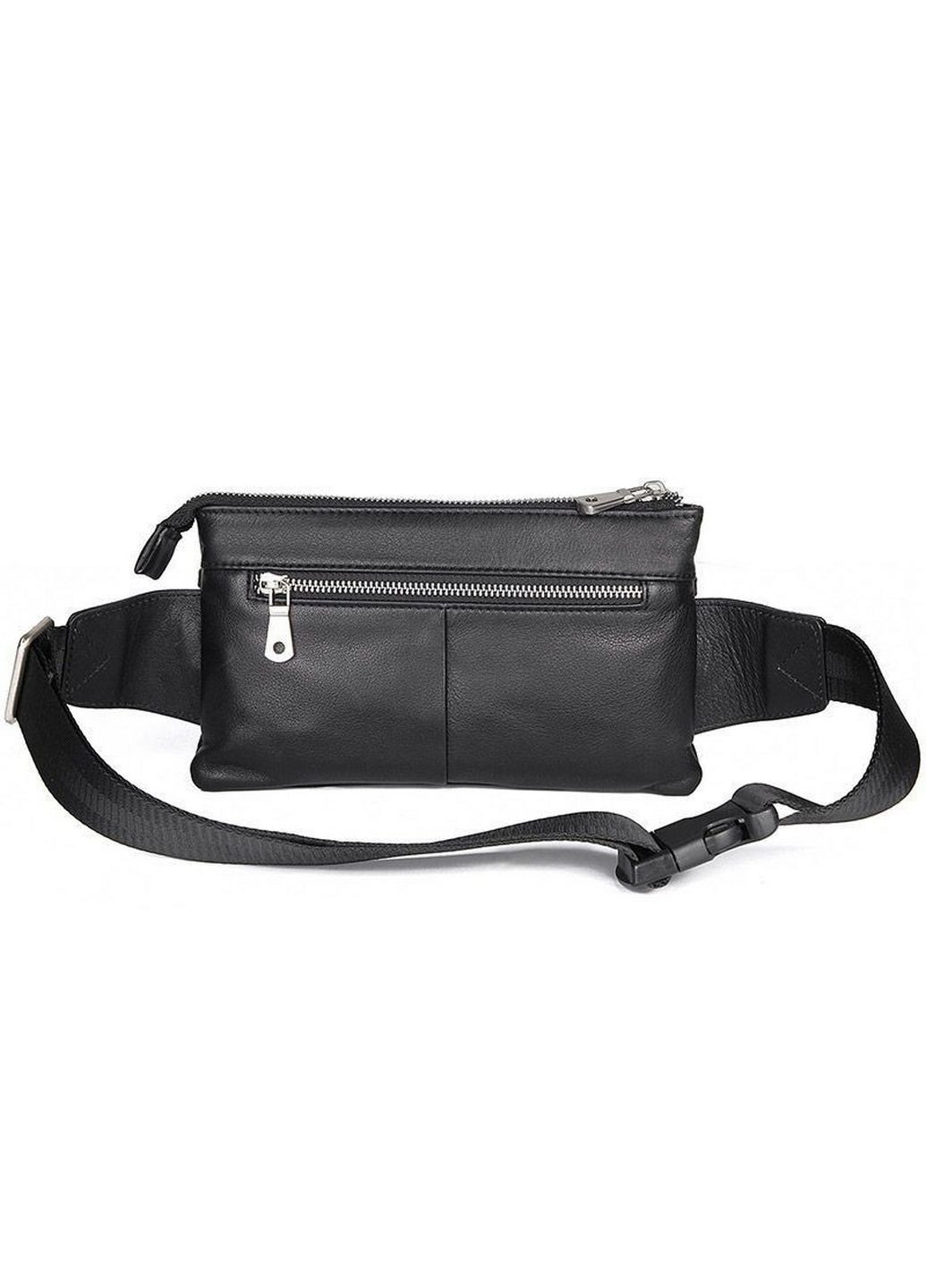 Чоловіча шкіряна сумка на пояс 23,5х13х1,5 см John McDee (315872521)