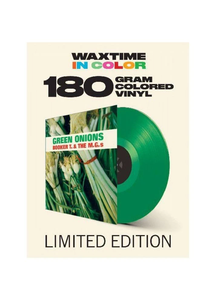 Виниловая пластинка Booker T and The Mg's - Green Onions - 60th Anniversary (Translucent Green) No Brand (389983568)