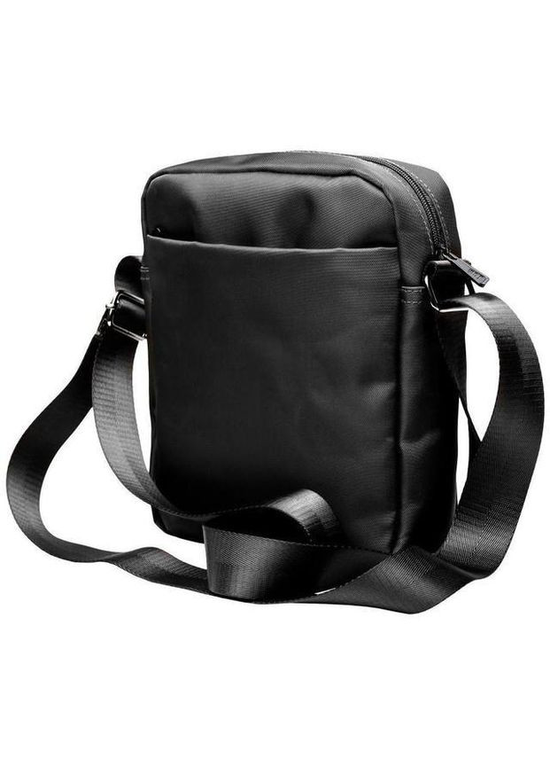 Спортивная сумка планшет через плечо мужская текстильная маленькая Черный 37521 JCB (352527493)