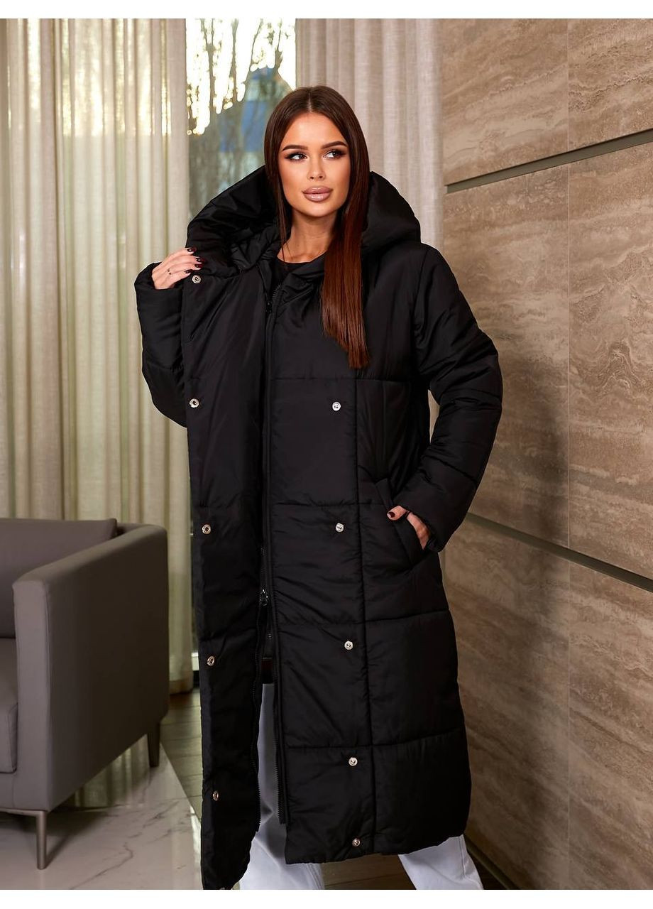 Чорна зимова куртка Україна
