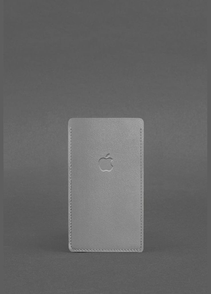 Кожаный чехол для iPhone 11 Серый (A-027627) BlankNote (329899531)