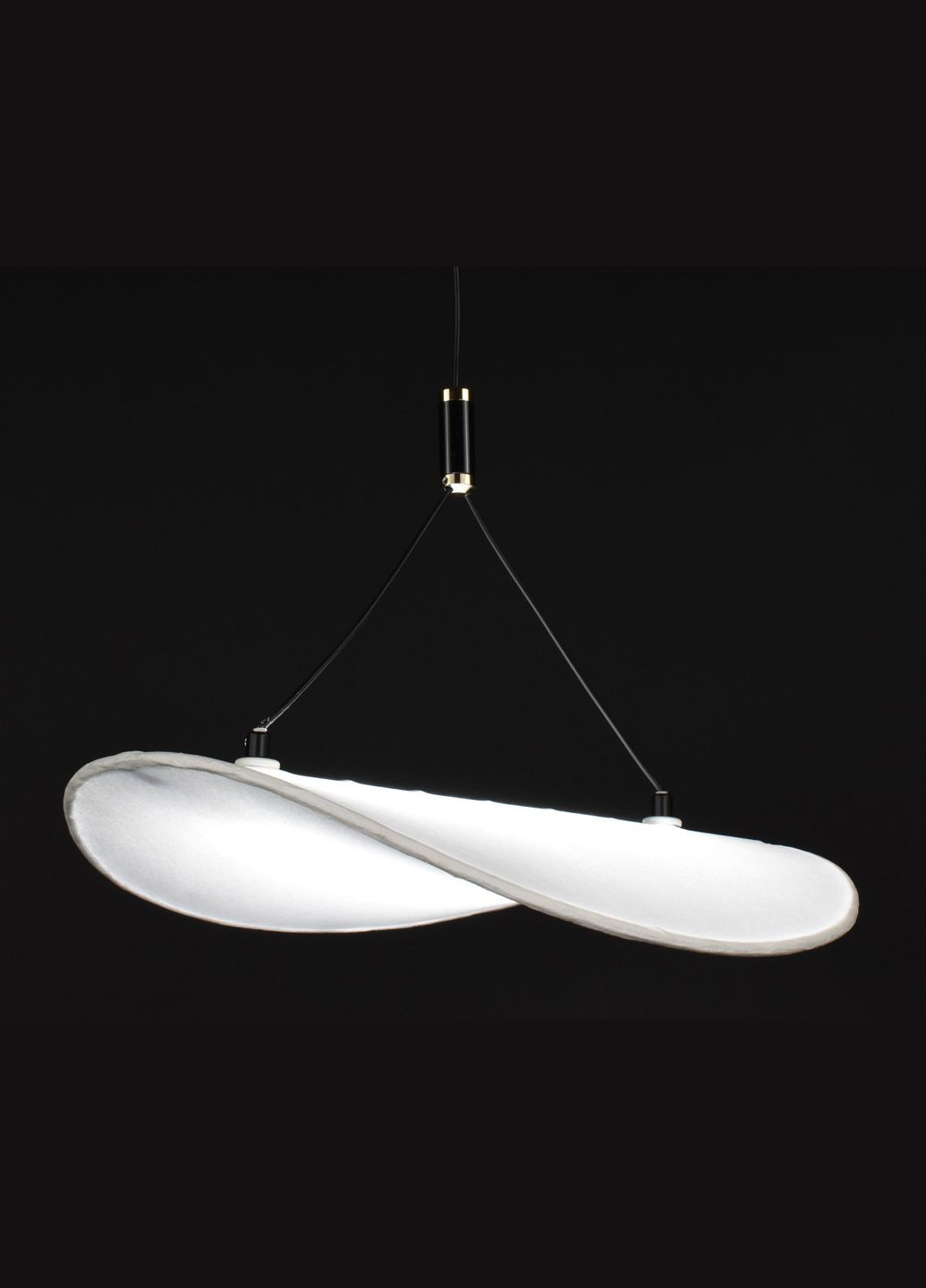 Люстра світлодіодна підвісна LED світильник для квартири на стелю лед 28032 Чорний 40-190х40х40 см. Sunnysky (364497962)