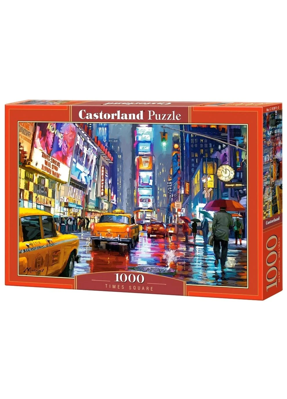 Пазл Таймс-сквер Нью-Йорк 1000 деталей Castorland (317299062)