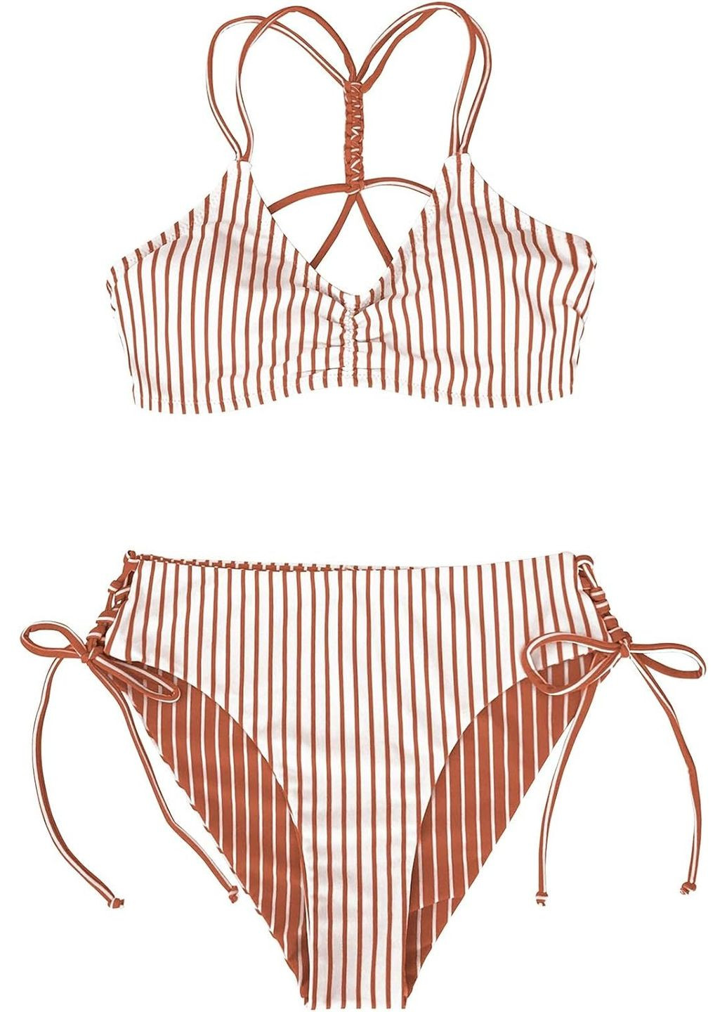 Комбинированный летний купальник CUPSHE