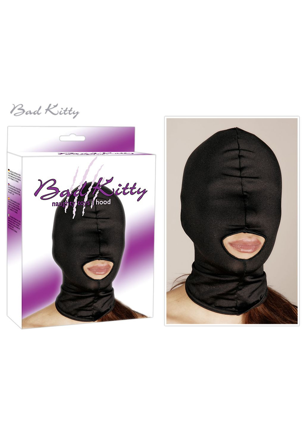 Маска Чорна 24903661001 - CherryLove Bad Kitty (282963007)
