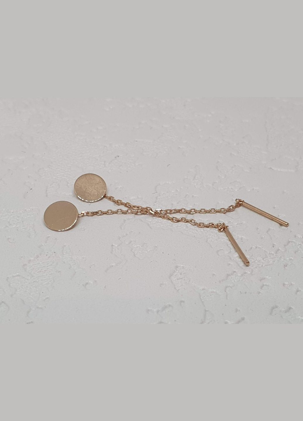 Золотые серьги-протяжки. 210100 FAVORITUM (292405506)