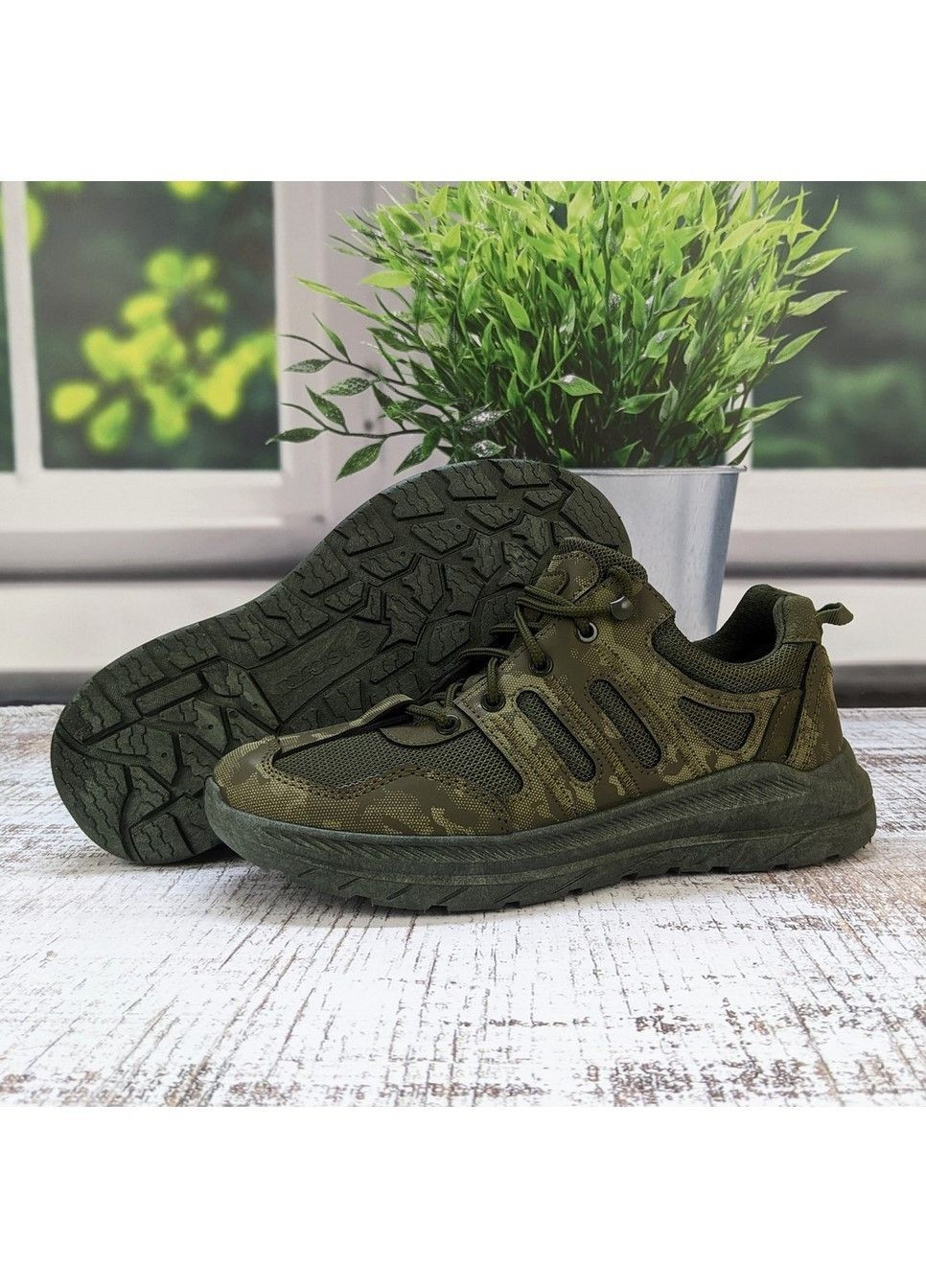 Хакі Осінні кросівки чоловічі Dago Style