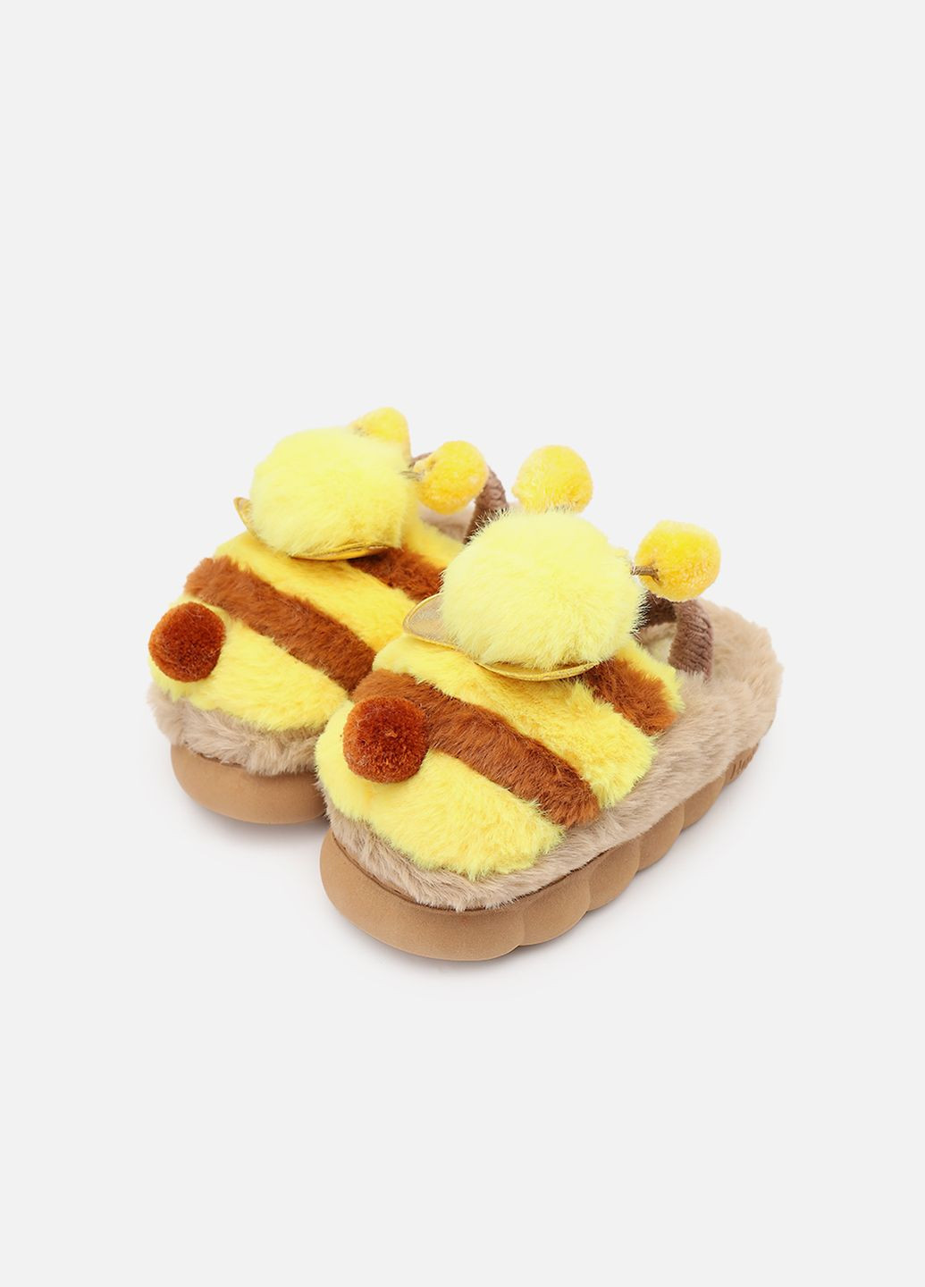 Коричневые тапочки домашние для мальчика цвет коричневый cb-00276364 Yuki