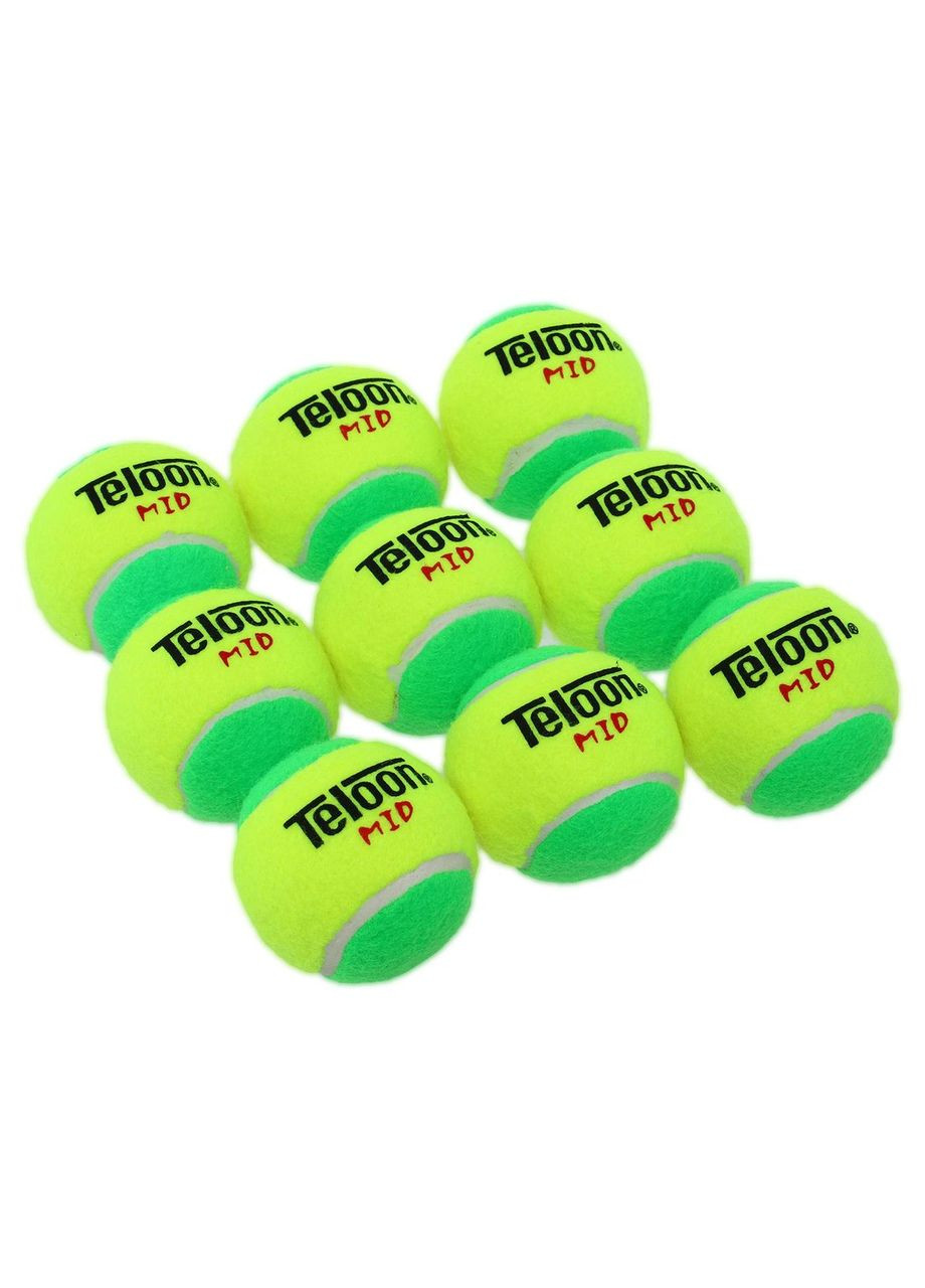 М'яч для великого тенісу KIDS MID (48шт) Pro (сумка) (для дітей від 9 років та дорослих початківців, у пакеті, Teloon (361439262)