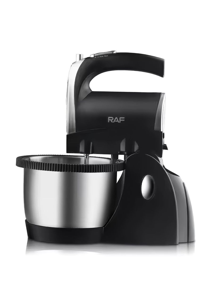 Міксер стаціонарний кухонний із поворотною чашею 3 л + 2 типи насадок 1000 Вт (R187) RAF (361029040)