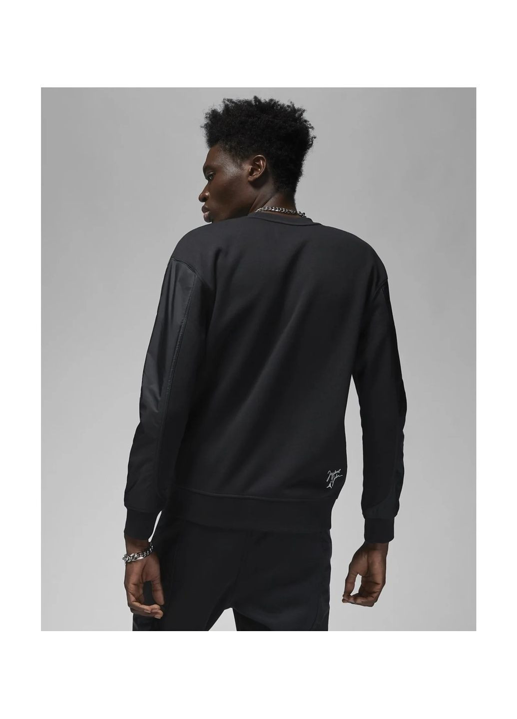 Світшот чоловічий Sweat Crew Flight Mvp Core Black Air Jordan (364662818)