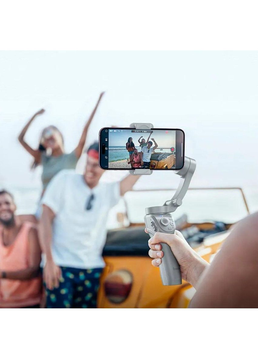 Триосьовий стабілізатор K24 Support 3-axis smart gimbal Gray Hoco (370051238)