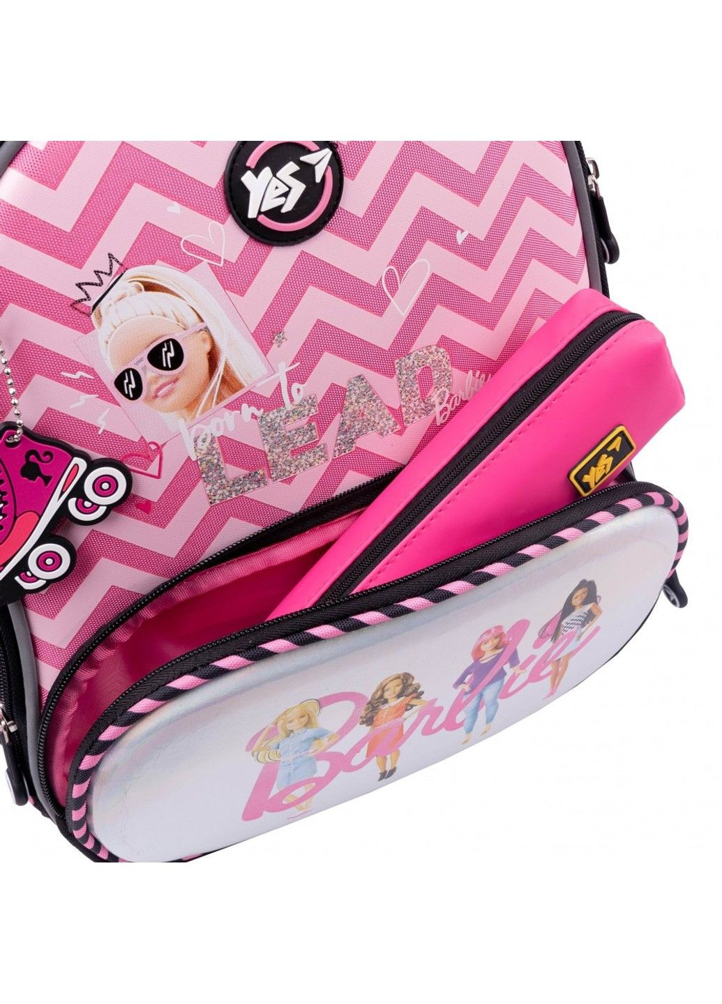 Шкільний рюкзак для молодших класів S-30 JUNO ULTRA Premium Barbie Yes (278404491)