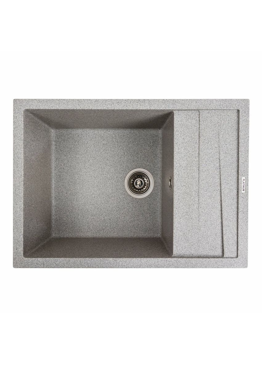 Кухонна мийка гранітна матова 7050 CASCADA Platinum (336932786)