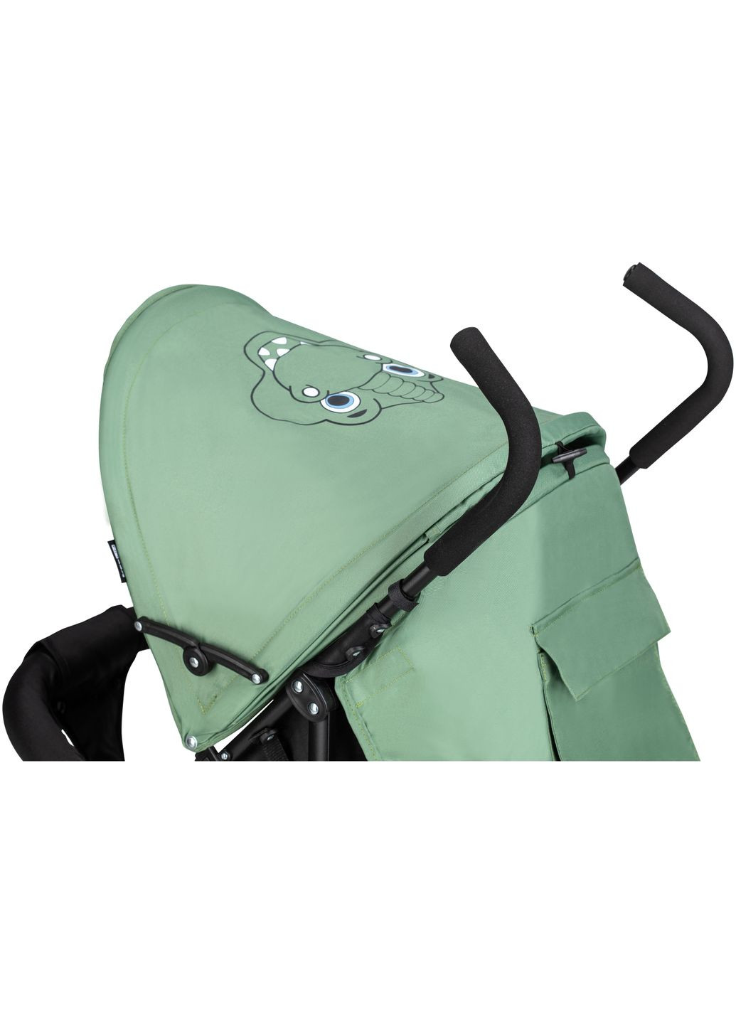 Прогулянкова коляска-тростина Simple Black-Green, чорний із зеленим () FreeOn 48563 (328401672)