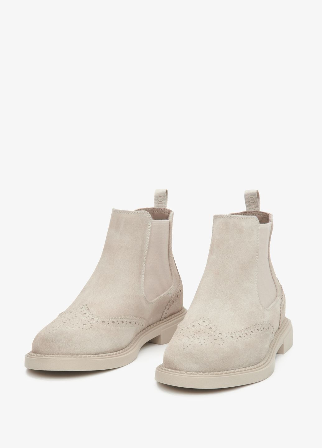 Осенние челси, цвет бежевый Estro