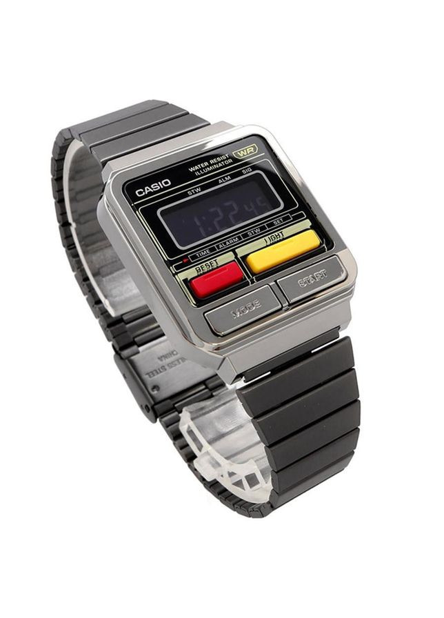 Наручные оригинальные часы A120WEGG-1B - женские Casio (324250273)