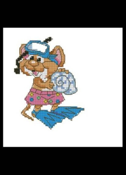 Набор для вышивки крестиком. Размер: 11*11 см. Досуг Лоскуток (315362082)