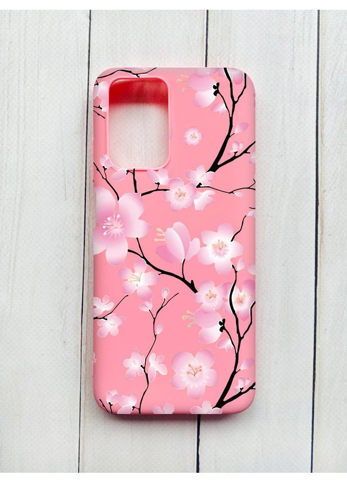 Матовый чехол на Xiaomi Redmi 10:: Цветущая сакура (принт 282) Creative (360711985)