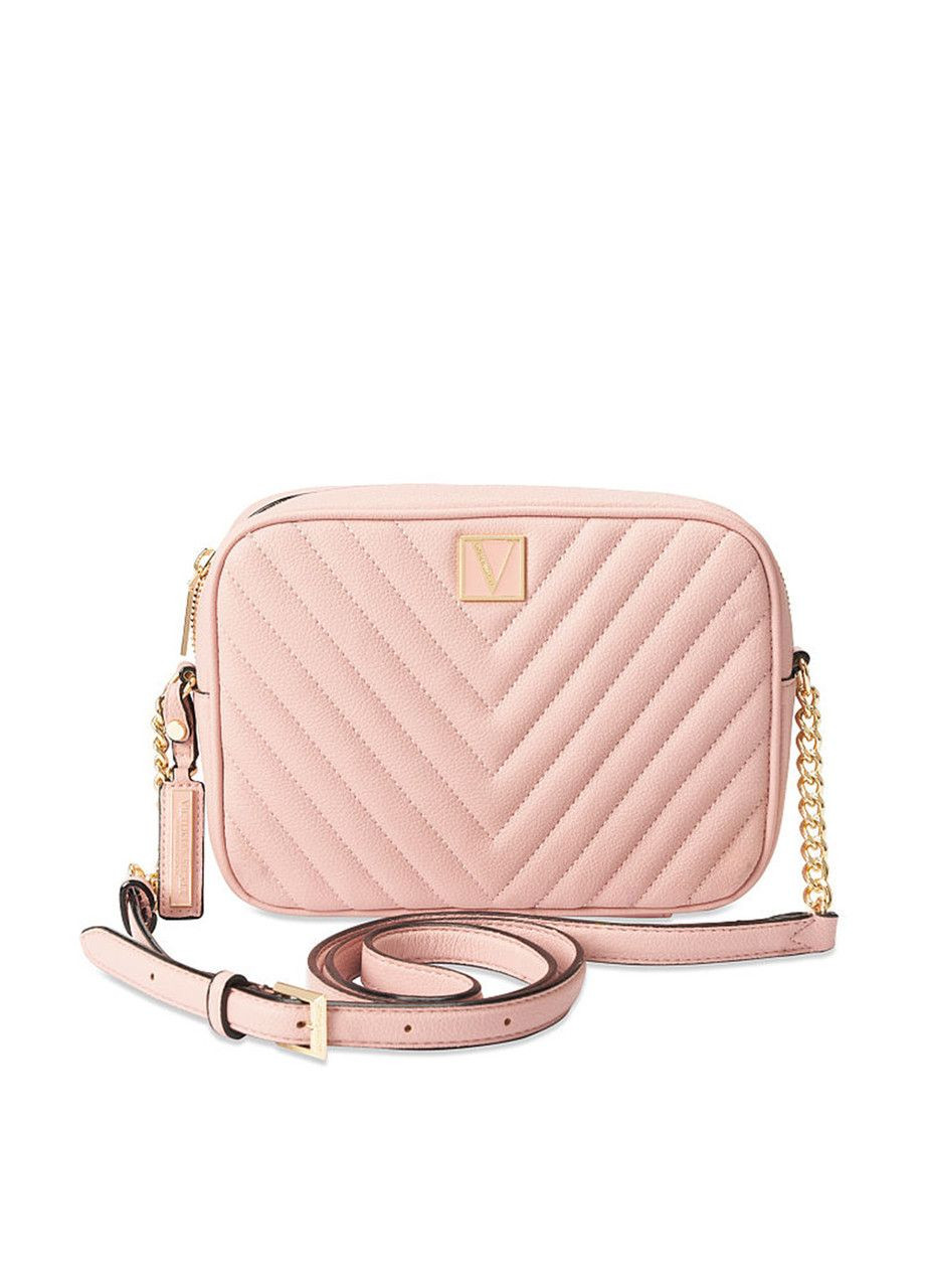 Сумка женская Crossbody Camera Bag Розовая Victoria's Secret (289787731)