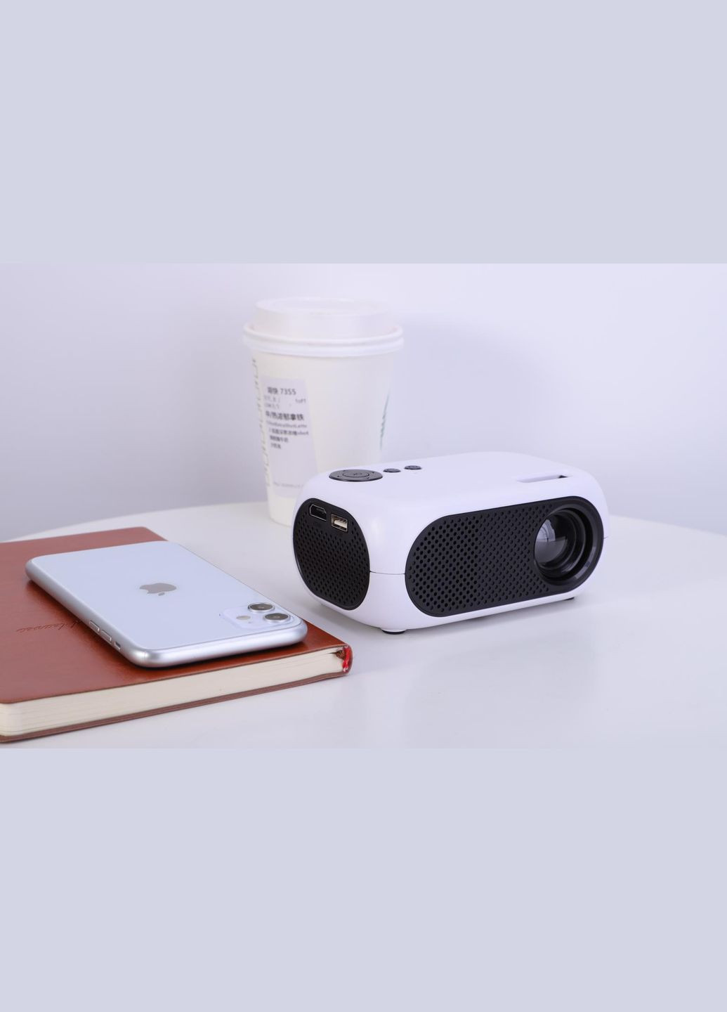 Проектор XON SmartView S202 480x240P, 800Lm (XVRA0502BW 1721) Белый XON E-Tech (322196934)