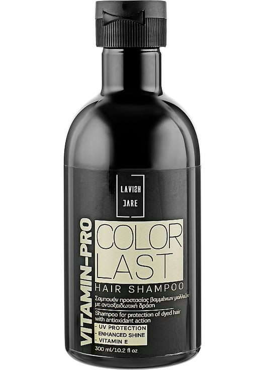 Шампунь для фарбованого волосся Vitamin-Pro Color Last Shampoo 300ml (868209-81533) Lavish Care (368620761)