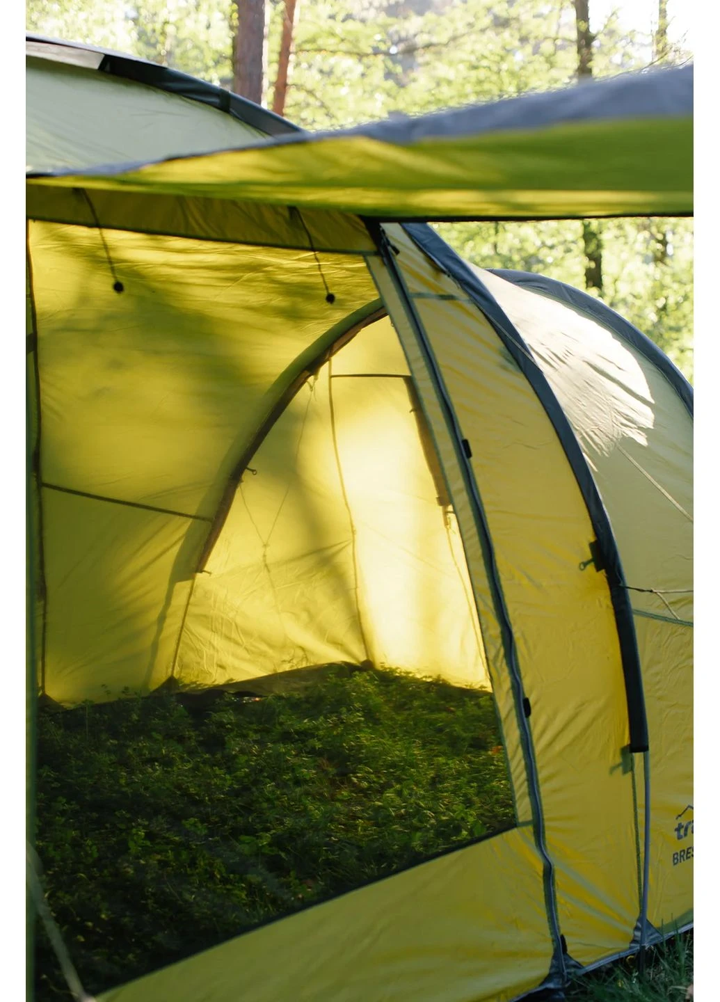 Палатка Tramp Brest 6 (V3) 4-комнатная 13,5 кг Дюрапол оливковый No Brand (401267784)
