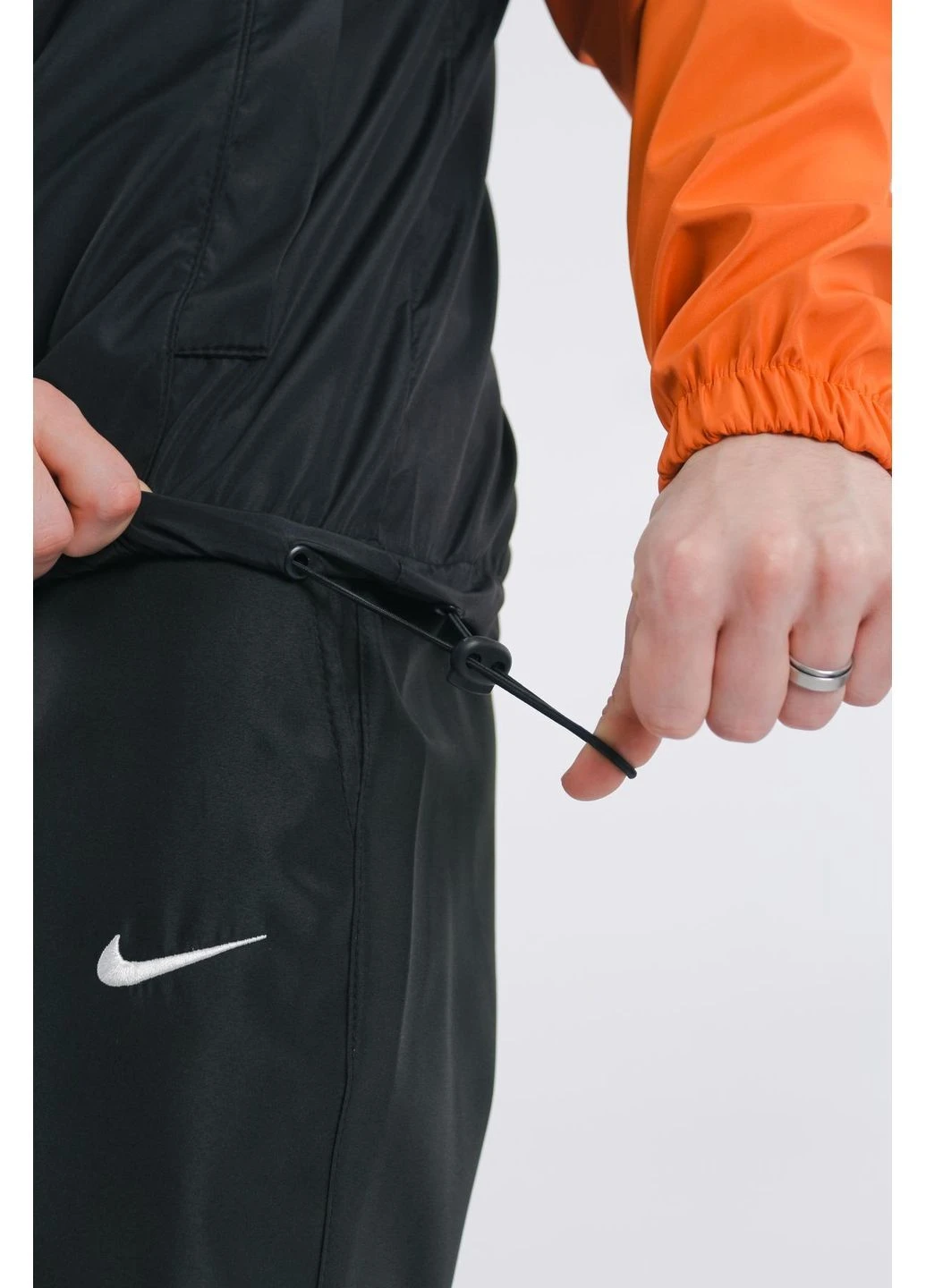 Анорак мужской "President" Nike оранжево-черный Vakko (374849074)