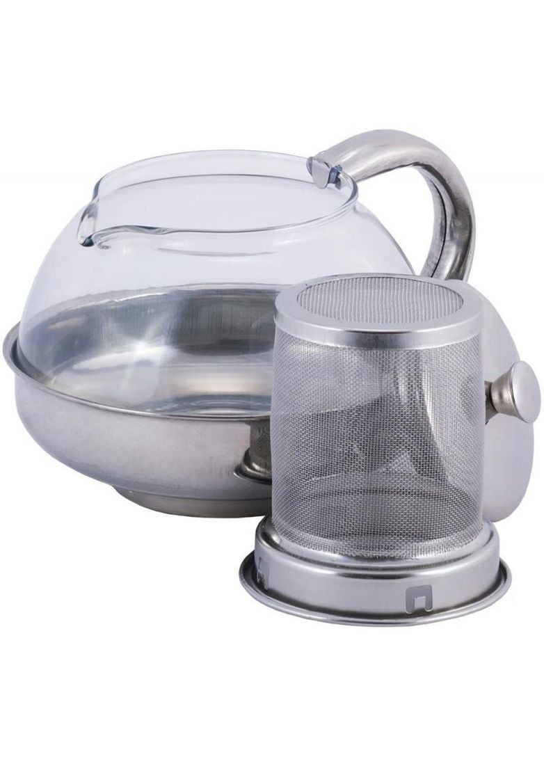 Чайник заварювальний 600мл скляний з фільтром Kamille (330134748)