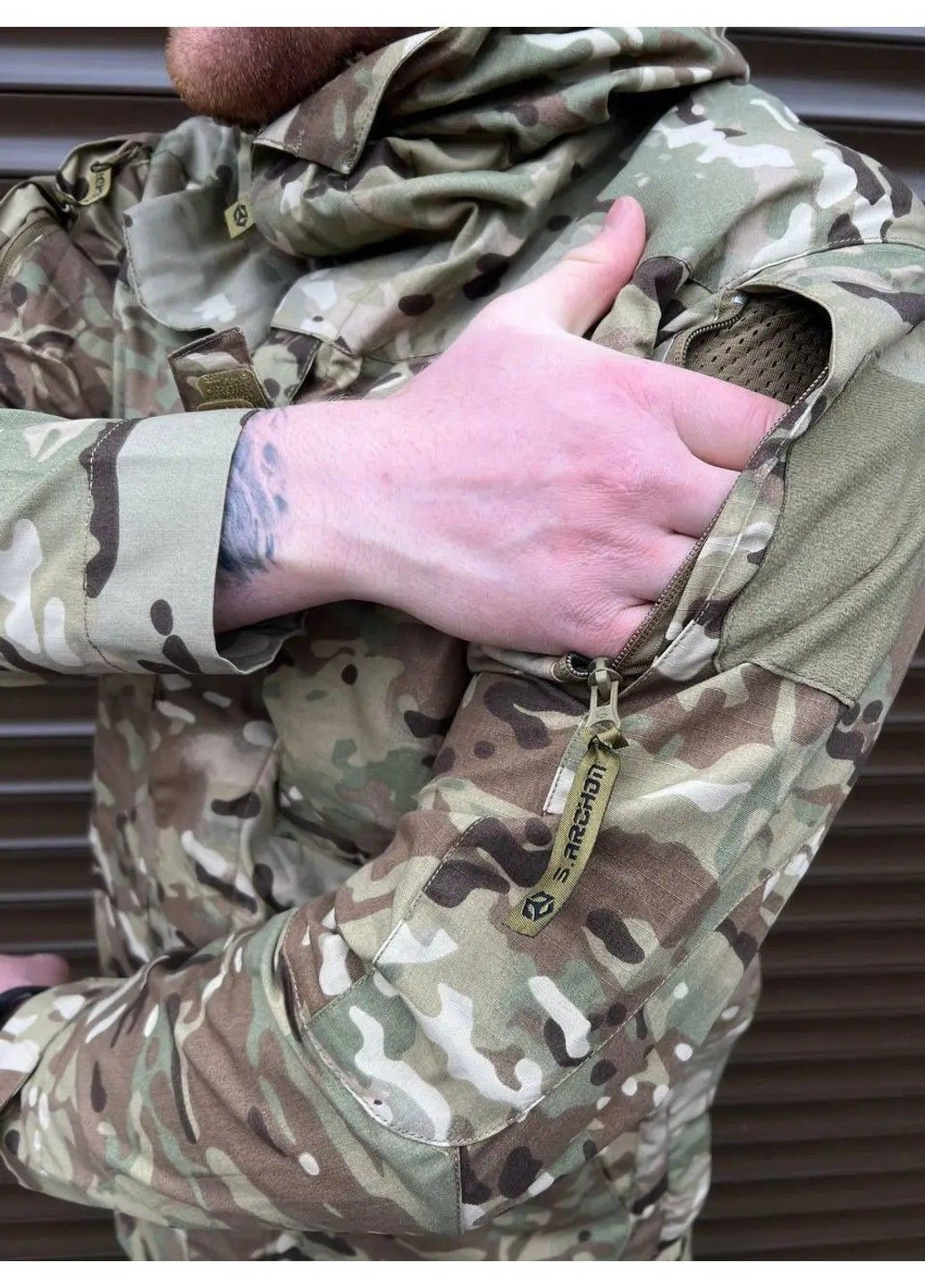 Тактический комплект куртка парка Tactical Series и штаны Yevhev G3 (Мультикам) M No Brand