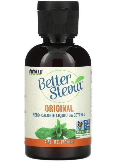 Стевія Better Steviа 59 мл Now Foods (357343020)