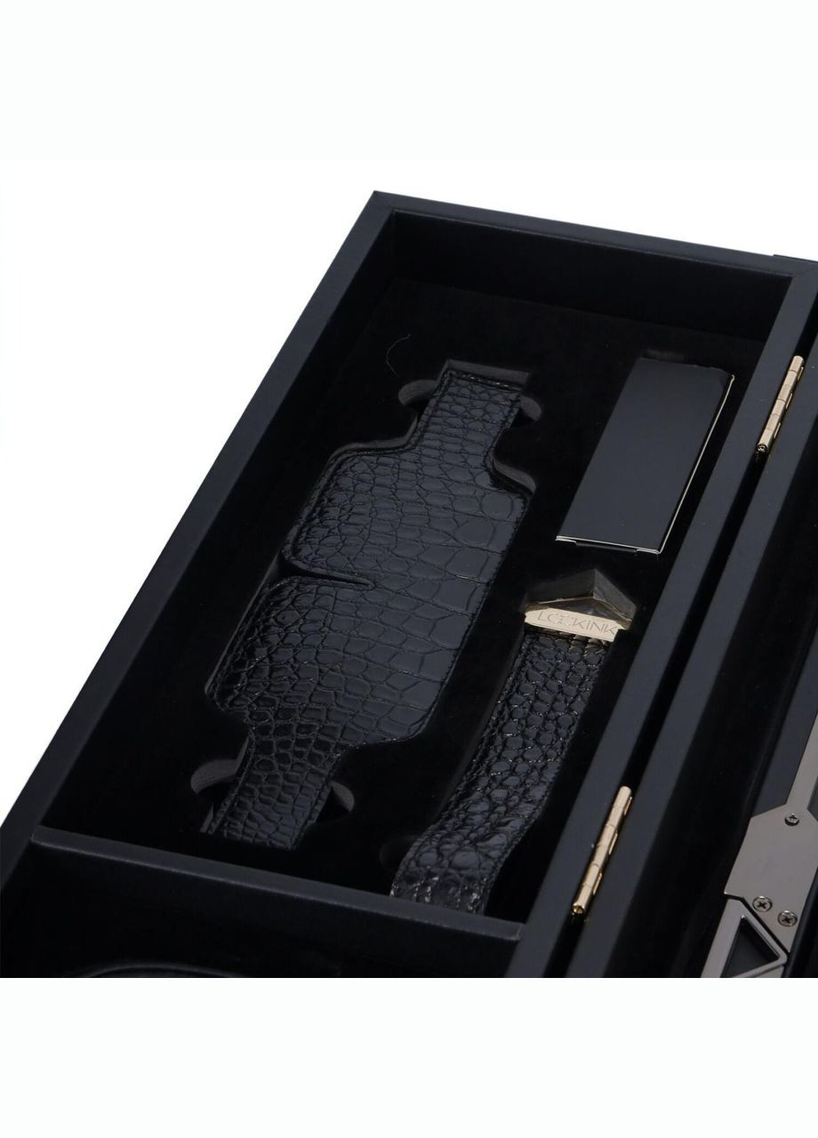БДСМ-набор All-in-1 BDSM Play Kit - Crocodile Leather Lockink (304996211)