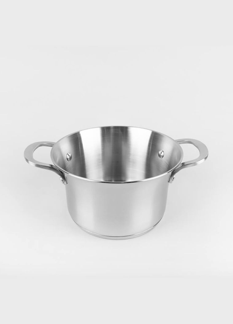 Кастрюля нержавеющая 200 мм x 2.5 л с крышкой (MR-3505-20) Maestro (316632289)