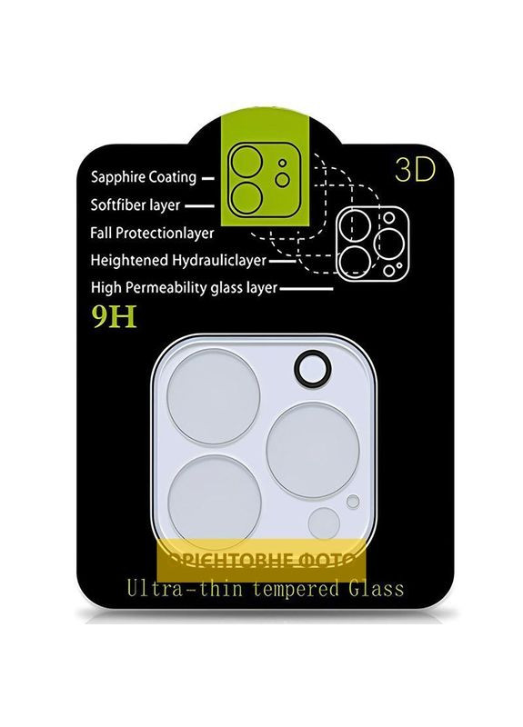 Захисне скло на камеру Full Block для Apple iPhone 17 Air (6.5") Transparent No Brand (365750038)