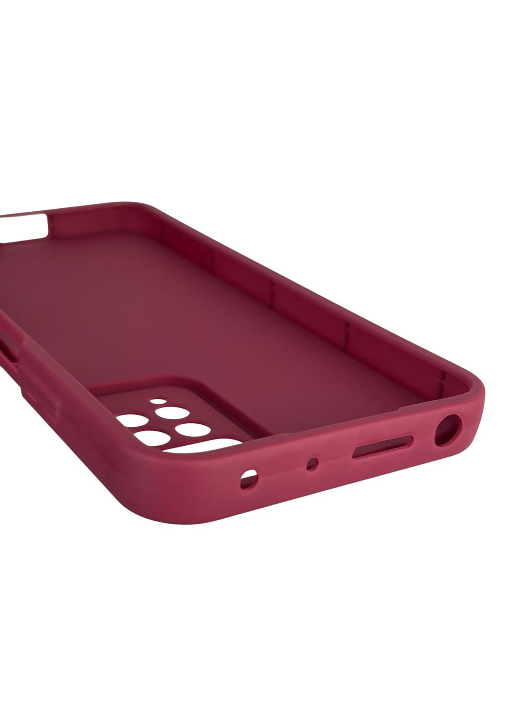 Чехол силиконовый Soft Touch с 3D принтом Майнкрафт для Redmi Note 12 Pro бордовый (Полная защита камеры) Xiaomi (373425012)