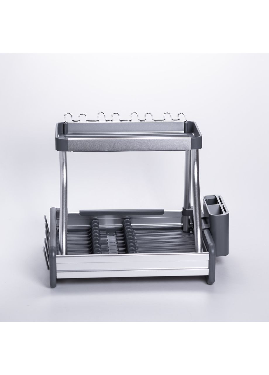 Сушилка для посуды двухъярусная с поддоном HP-46-7 Yiwu (370707079)