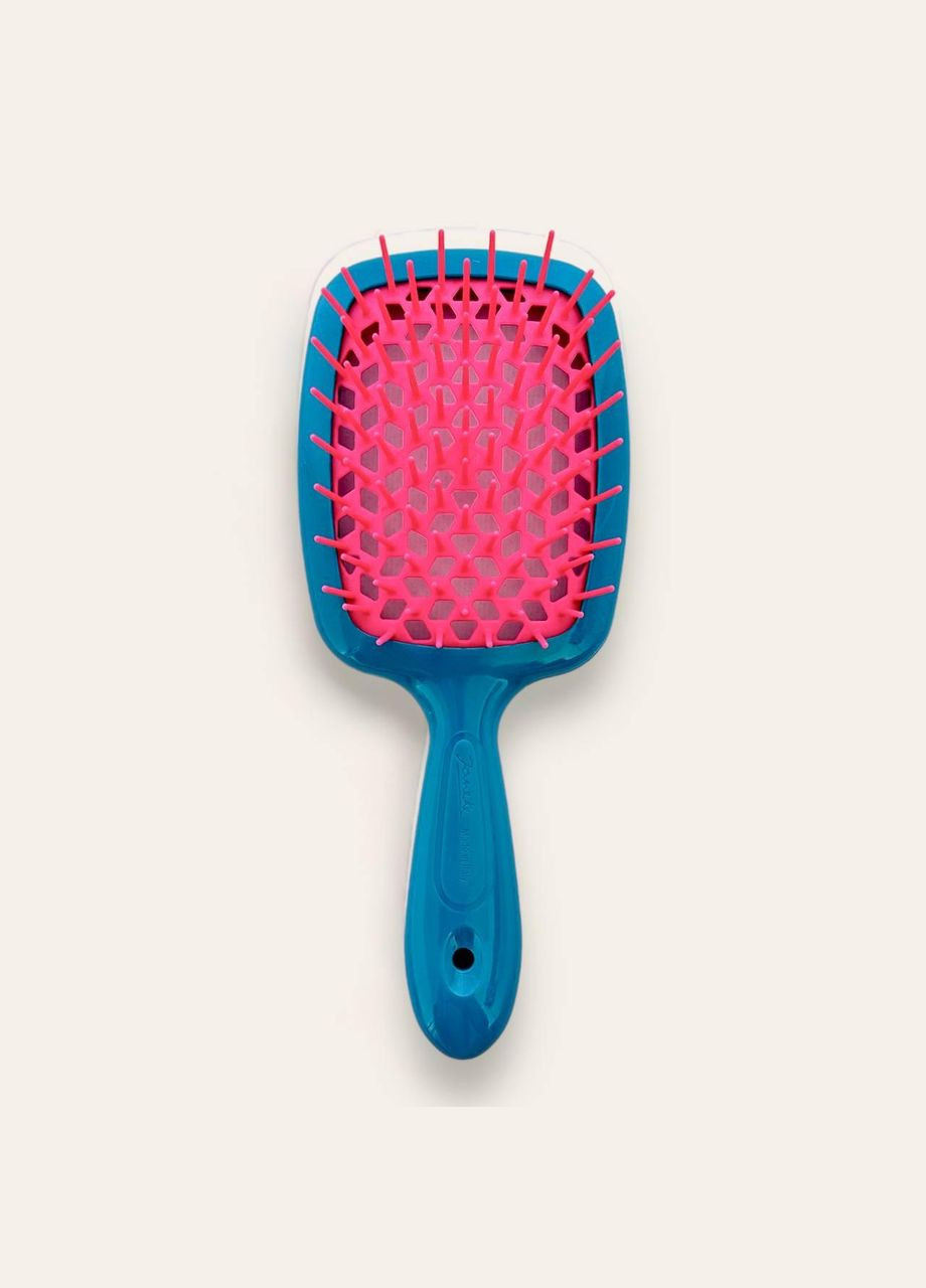 Щітка для волосся Superbrush The Original Бірюзовий-Рожевий Janeke (311666441)