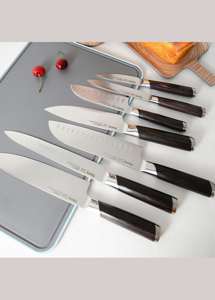 Ніж-сантоку Fujiwara 13 см 2818 Fissman (316625949)