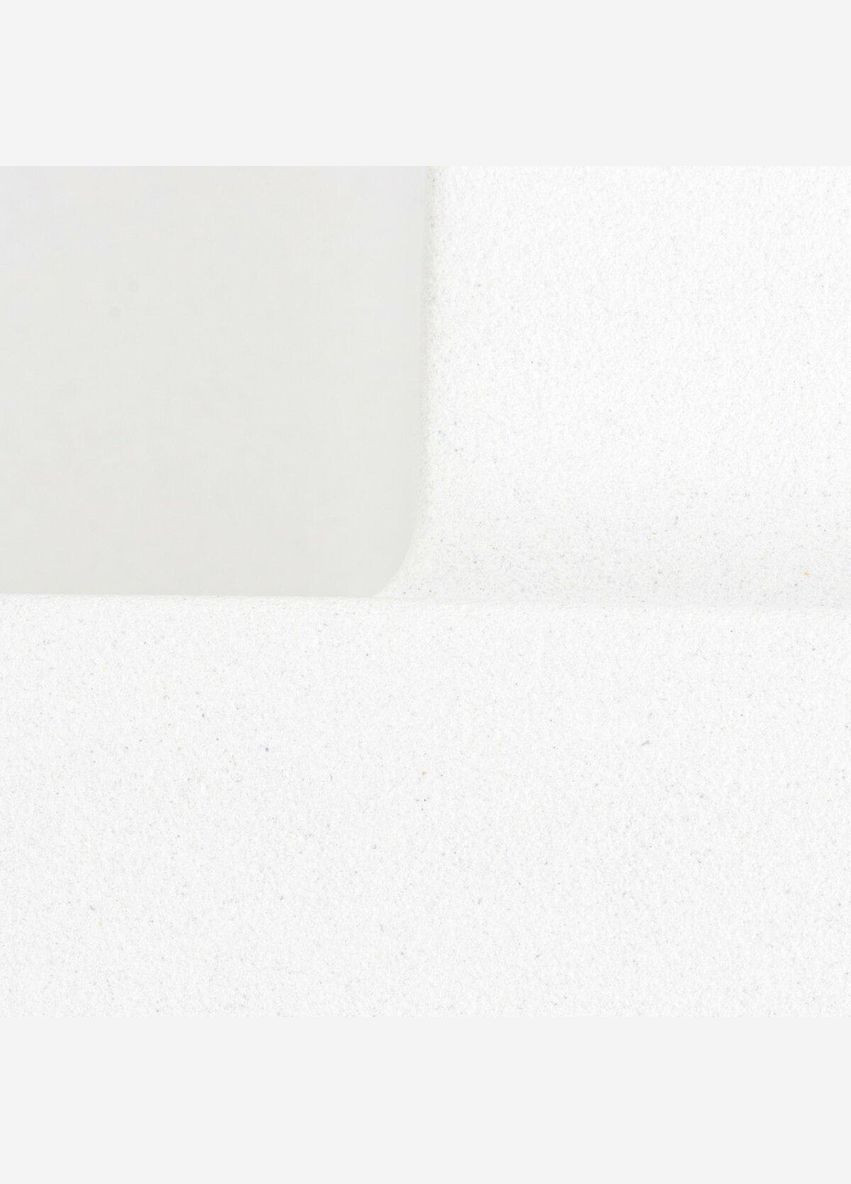 Кухонна мийка гранітна матова 7050 CASCADA білосніжний Platinum (342069286)